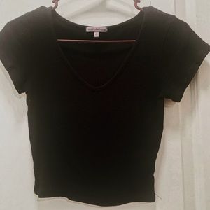 Black Crop Top